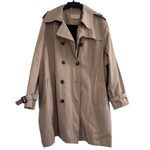 Michael Kors Classic Double-Breasted Trench Coat